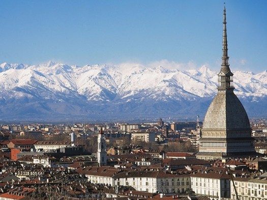 Torino City of Design 2015. Veduta panoramica della città di Torino