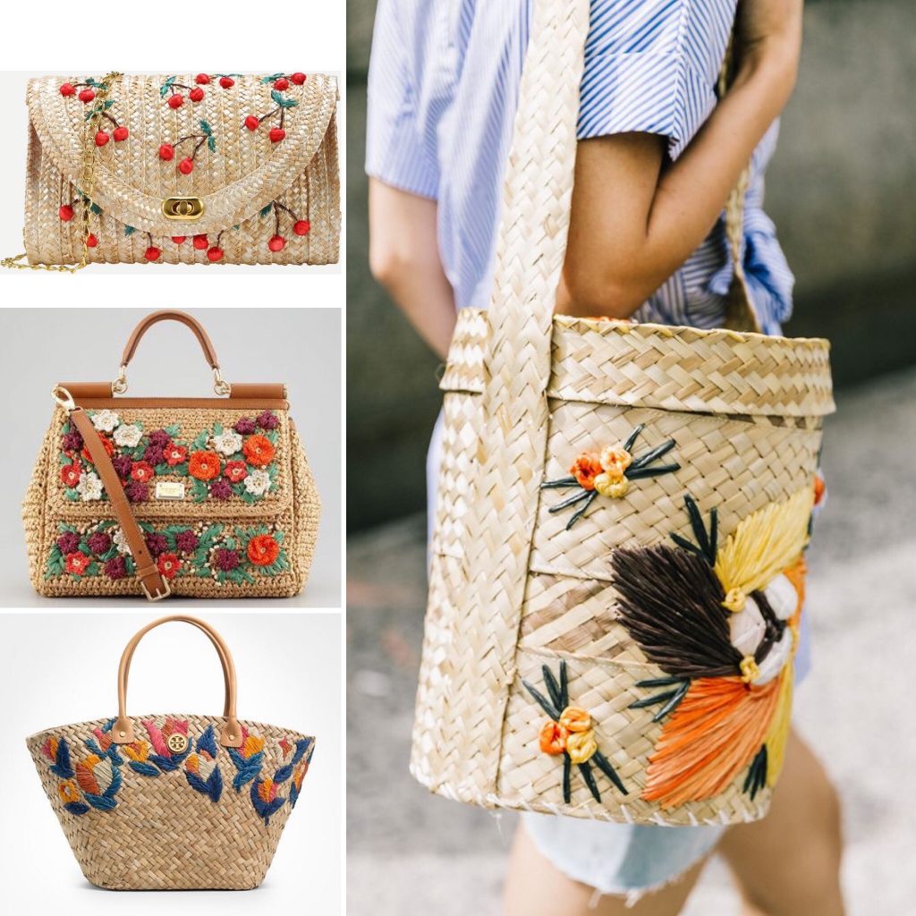 bamboo bag e borse di paglia Chicchissima bamboo bag e borse di paglia